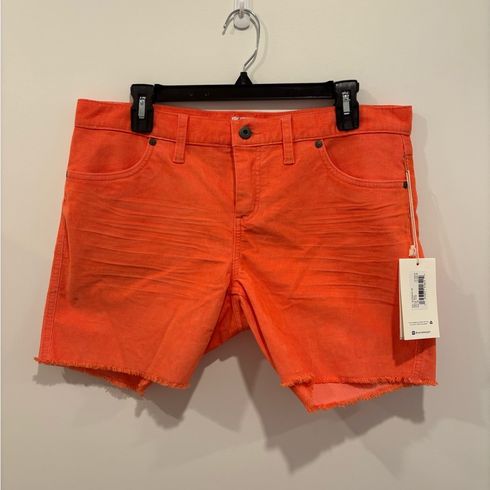 Carve Designs Orange Shorts Corduroy